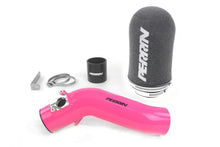 Load image into Gallery viewer, PERRIN 18-21 Subaru STI Cold Air Intake - Hyper Pink - Side View