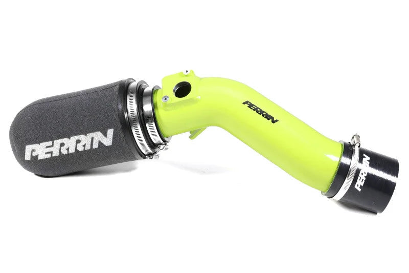 PERRIN 18-21 Subaru STI Cold Air Intake - Neon Yellow - Main Product View