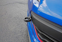 Load image into Gallery viewer, PERRIN 18-21 Subaru WRX &amp; STI / 13-25 BRZ / 17-20 Toyota 86 Tow Hook Kit (Front) - Flat Black - Side View