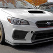 Load image into Gallery viewer, PERRIN 18-21 Subaru WRX &amp; STI / 13-25 BRZ / 17-20 Toyota 86 Tow Hook Kit (Front) - Flat Black - Installation View
