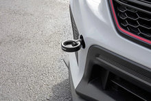 Load image into Gallery viewer, PERRIN 18-21 Subaru WRX &amp; STI / 13-25 BRZ / 17-20 Toyota 86 Tow Hook Kit (Front) - Flat Black - Additional View 8