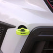 Load image into Gallery viewer, PERRIN 18-21 Subaru WRX &amp; STI / 13-25 BRZ / 17-20 Toyota 86 Tow Hook Kit (Front) - Neon Yellow - Back View