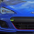 Load image into Gallery viewer, PERRIN 18-21 Subaru WRX &amp; STI / 13-25 BRZ / 17-20 Toyota 86 Tow Hook Kit (Front) - Neon Yellow - Additional View 5