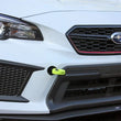 Load image into Gallery viewer, PERRIN 18-21 Subaru WRX &amp; STI / 13-25 BRZ / 17-20 Toyota 86 Tow Hook Kit (Front) - Neon Yellow - Additional View 8