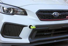 Load image into Gallery viewer, PERRIN 18-21 Subaru WRX &amp; STI / 13-25 BRZ / 17-20 Toyota 86 Tow Hook Kit (Front) - Neon Yellow - Additional View 8