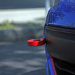 Load image into Gallery viewer, PERRIN 18-21 Subaru WRX &amp; STI / 13-25 BRZ / 17-20 Toyota 86 Tow Hook Kit (Front) - Red - Side View