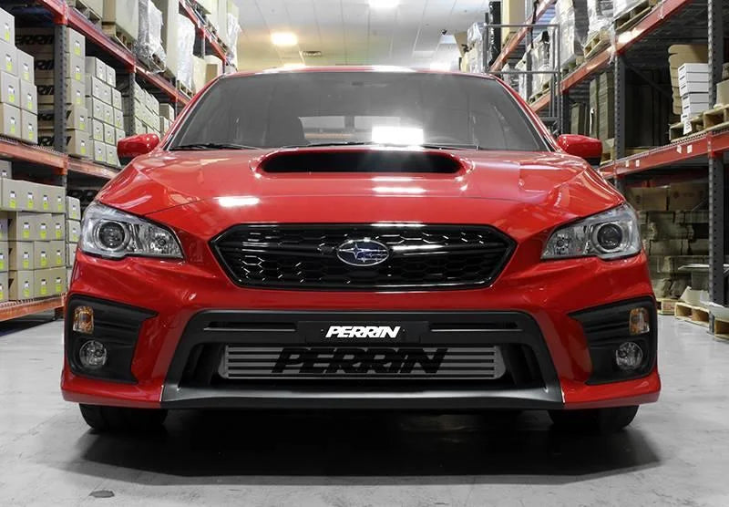 PERRIN 18-21 Subaru WRX/STI License Plate Delete - Black - Installation View