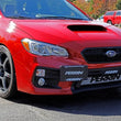 Load image into Gallery viewer, PERRIN 18-21 Subaru WRX/STI (w/FMIC ONLY) License Plate Relocation Kit - Installation View