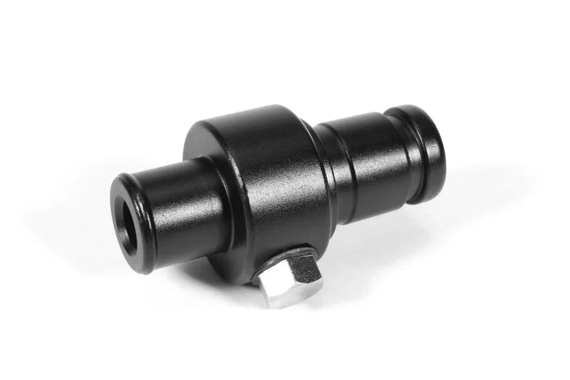 PERRIN 18-24 Subaru WRX / 20- 25 LGT/OBXT/Ascent / 17-18 Forester XT Turbo Sump Restrictor - Black - Side View