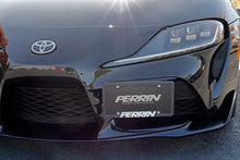Load image into Gallery viewer, PERRIN 20-25 Toyota Supra License Plate Relocation Kit - Back View