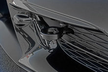 Load image into Gallery viewer, PERRIN 20-25 Toyota Supra Tow Hook Kit (Front) - Black - Side View