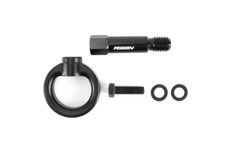 PERRIN 20-25 Toyota Supra Tow Hook Kit (Front) - Black - Additional View 7