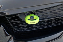 Load image into Gallery viewer, PERRIN 20-25 Toyota Supra Tow Hook Kit (Front) - Neon Yellow - Side View