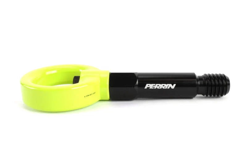 PERRIN 20-25 Toyota Supra Tow Hook Kit (Front) - Neon Yellow - Additional View 8