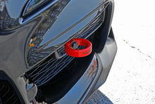 Load image into Gallery viewer, PERRIN 20-25 Toyota Supra Tow Hook Kit (Front) - Red - Main Product View
