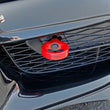 Load image into Gallery viewer, PERRIN 20-25 Toyota Supra Tow Hook Kit (Front) - Red - Additional View 8