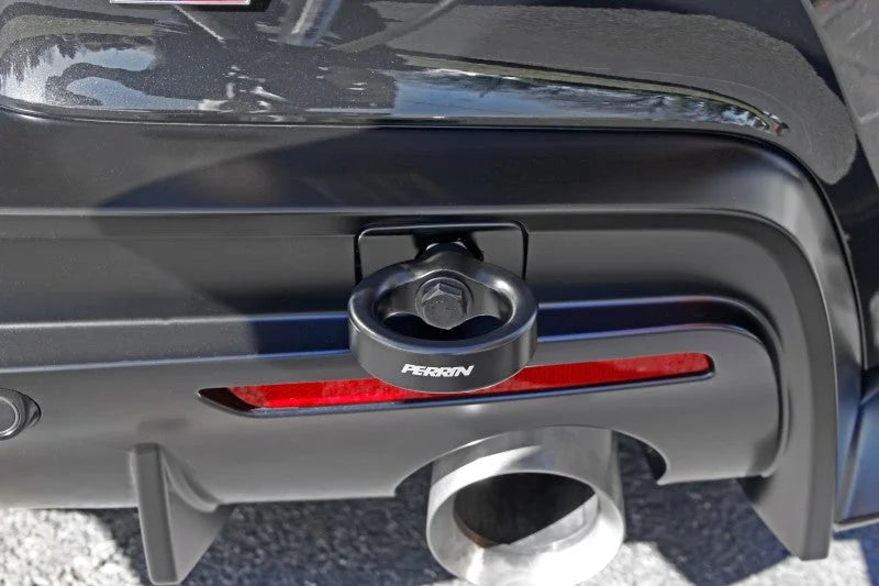 PERRIN 20-25 Toyota Supra Tow Hook Kit (Rear) - Black - Additional View 10