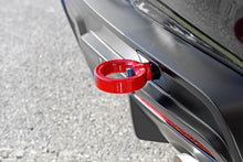 Load image into Gallery viewer, PERRIN 20-25 Toyota Supra Tow Hook Kit (Rear) - Red - Main Product View
