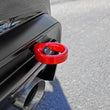 Load image into Gallery viewer, PERRIN 20-25 Toyota Supra Tow Hook Kit (Rear) - Red - Side View