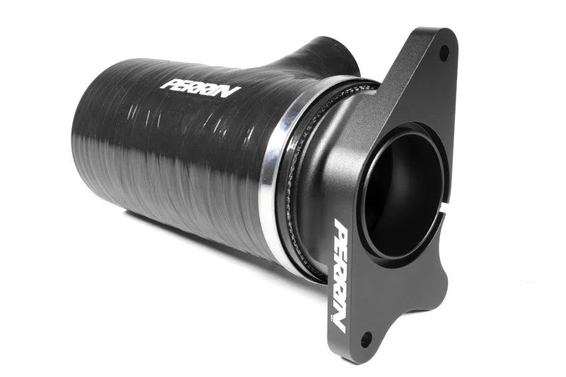 PERRIN 22-24 Subaru WRX / 20-25 LGT & OBXT Turbo Inlet Hose w/Turbo Adapter Flange (Short) - Black - Additional View 8