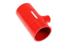 Load image into Gallery viewer, PERRIN 22-24 Subaru WRX / 20-25 LGT &amp; OBXT Turbo Inlet Hose w/Turbo Adapter Flange (Short) - Red - Main Product View