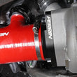 Load image into Gallery viewer, PERRIN 22-24 Subaru WRX / 20-25 LGT &amp; OBXT Turbo Inlet Hose w/Turbo Adapter Flange (Short) - Red - Additional View 12