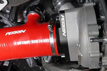 Load image into Gallery viewer, PERRIN 22-24 Subaru WRX / 20-25 LGT &amp; OBXT Turbo Inlet Hose w/Turbo Adapter Flange (Short) - Red - Additional View 12