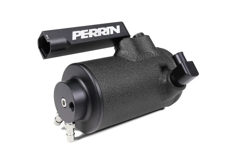 PERRIN 22-24 Subaru WRX Air Oil Separator - Black - Additional View 16