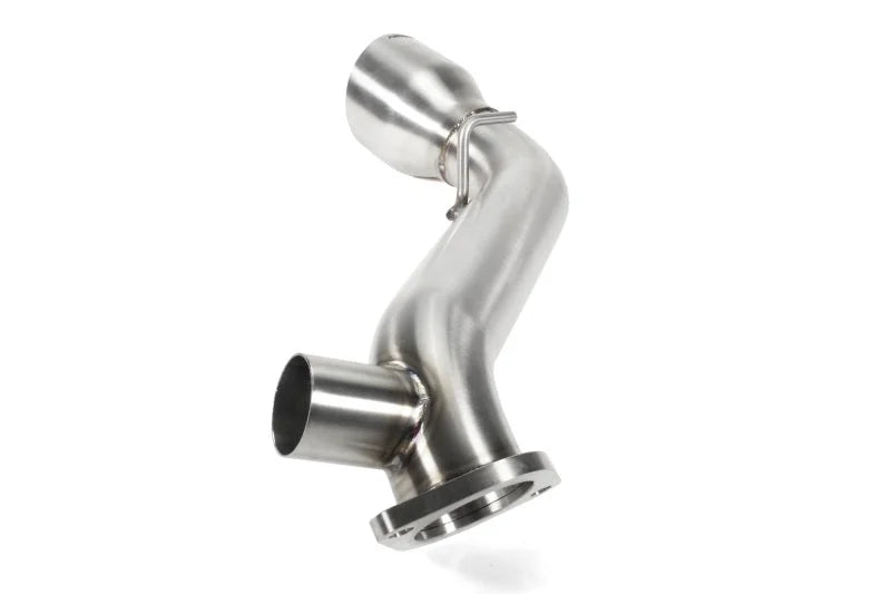 PERRIN 22-25 Subaru BRZ / Toyota GR86 Axle Back Exhaust SS (Single Side Exit w/Helmholtz Chamber) - Back View