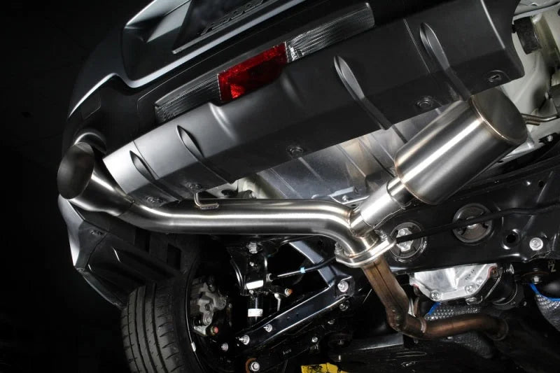 PERRIN 22-25 Subaru BRZ / Toyota GR86 Axle Back Exhaust SS (Single Side Exit w/Helmholtz Chamber) - Additional View 13