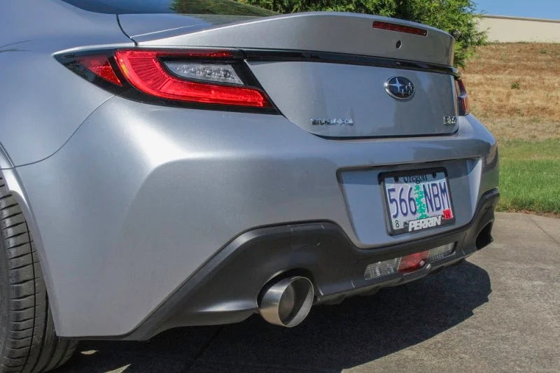 PERRIN 22-25 Subaru BRZ / Toyota GR86 Axle Back Exhaust SS (Single Side Exit w/Helmholtz Chamber) - Additional View 14