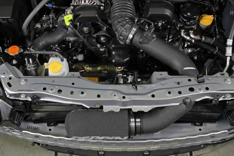 PERRIN 22-25 Subaru BRZ / Toyota GR86 Cold Air Intake - Black - Side View