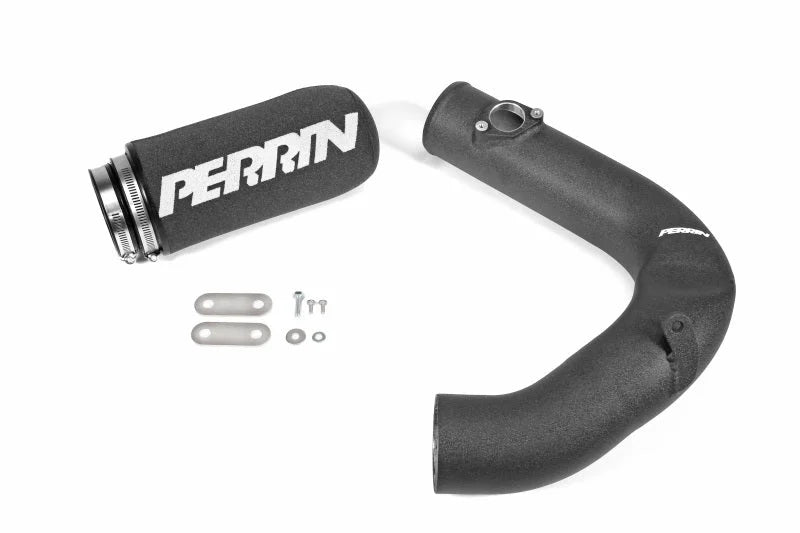 PERRIN 22-25 Subaru BRZ / Toyota GR86 Cold Air Intake - Black - Back View