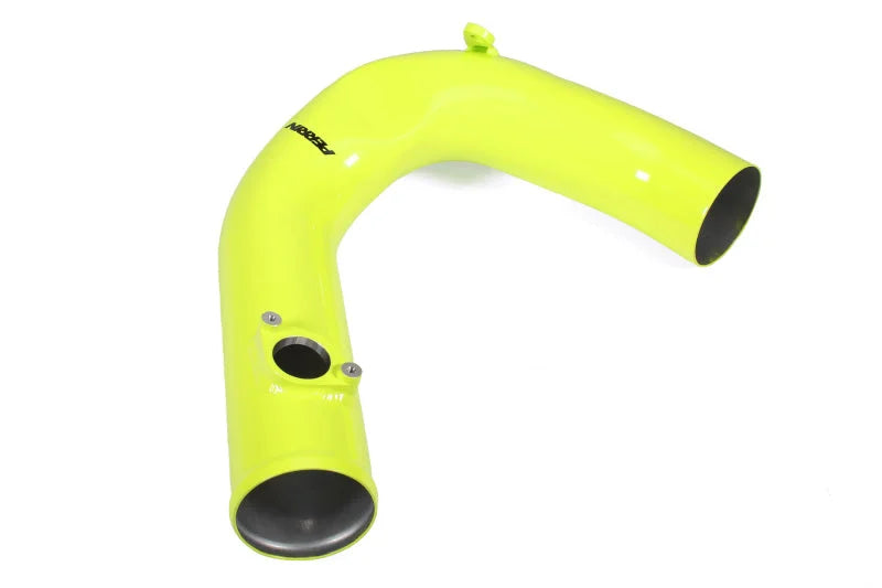 PERRIN 22-25 Subaru BRZ / Toyota GR86 Cold Air Intake - Neon Yellow - Back View