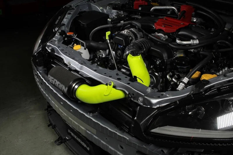 PERRIN 22-25 Subaru BRZ / Toyota GR86 Cold Air Intake - Neon Yellow - Additional View 6