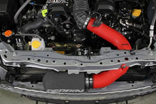 Load image into Gallery viewer, PERRIN 22-25 Subaru BRZ / Toyota GR86 Cold Air Intake - Red - Back View
