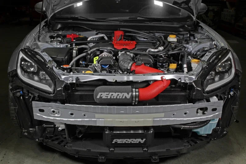 PERRIN 22-25 Subaru BRZ / Toyota GR86 Cold Air Intake - Red - Additional View 7