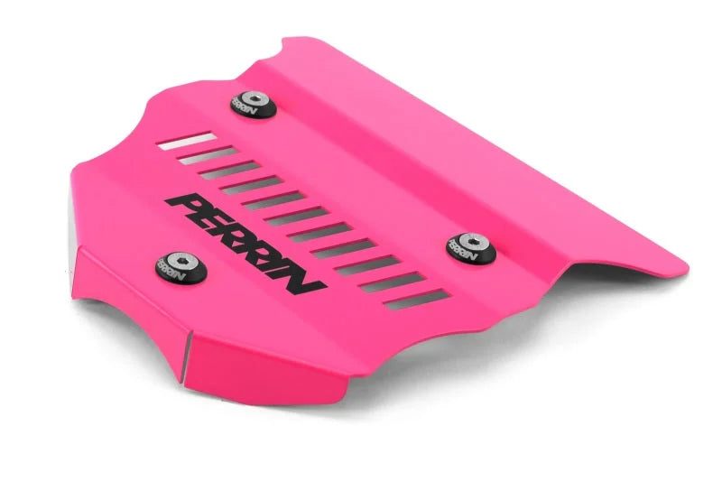 PERRIN 22-25 Subaru BRZ / Toyota GR86 Engine Cover - Hyper Pink - Main Product View