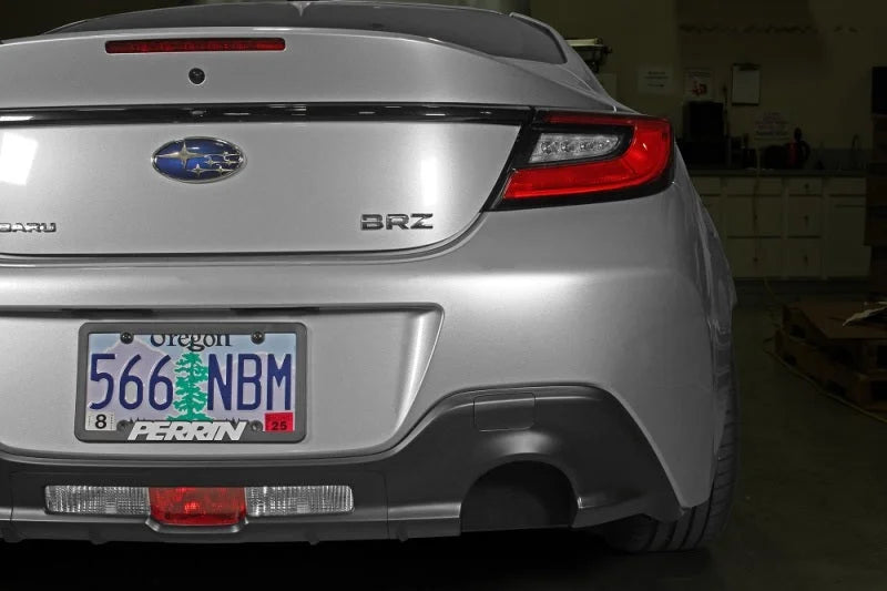 PERRIN 22-25 Subaru BRZ / Toyota GR86 Exhaust Cutout Plate (Right Side For Single Outlet Exh Sys) - Side View