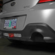 Load image into Gallery viewer, PERRIN 22-25 Subaru BRZ / Toyota GR86 Exhaust Cutout Plate (Right Side For Single Outlet Exh Sys) - Back View