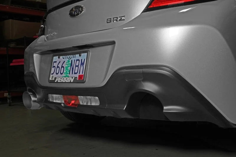 PERRIN 22-25 Subaru BRZ / Toyota GR86 Exhaust Cutout Plate (Right Side For Single Outlet Exh Sys) - Back View