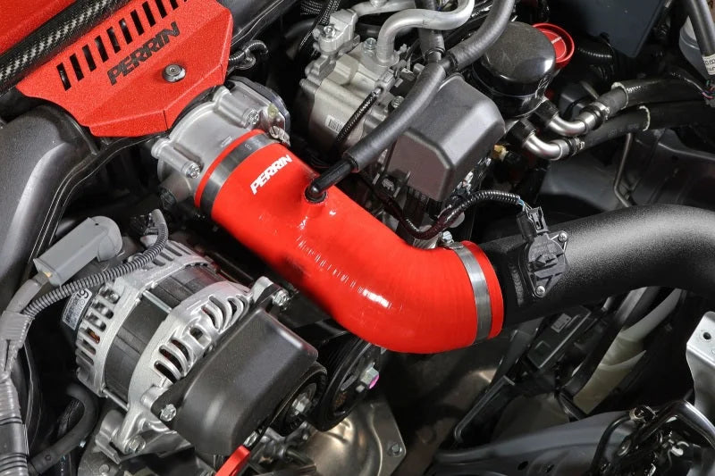 PERRIN 22-25 Subaru BRZ / Toyota GR86 Inlet Hose - Red - Additional View 13