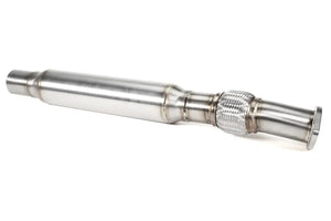PERRIN 22-25 Subaru BRZ / Toyota GR86 Midpipe Exhaust Section Stainless Steel 3in. - Main Product View