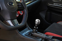Load image into Gallery viewer, PERRIN 22-25 Subaru WRX / 18-23 Crosstrek / 13-17 Legacy (Manual) SS Shift Knob - Barrel Style - Back View