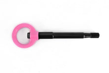 Load image into Gallery viewer, PERRIN 22-25 Subaru WRX / 18-23 Crosstrek / 17-23 Impreza Forester Tow Hook Kit (Front) - Hyper Pink - Main Product View