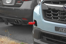 Load image into Gallery viewer, PERRIN 22-25 Subaru WRX / 18-23 Crosstrek / 20-25 OBXT / 17-23 Impreza Tow Hook Kit (Front) - Red - Main Product View