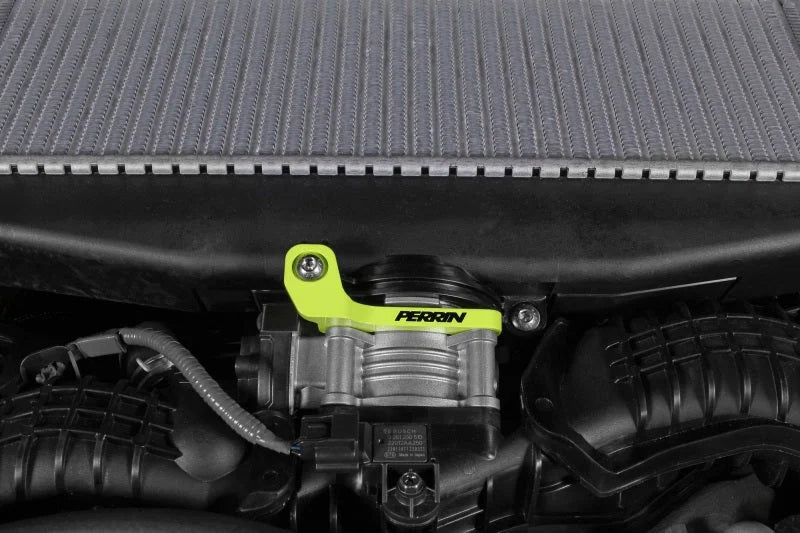 PERRIN 22-25 Subaru WRX / 19-25 Ascent / 20-25 Outback & Legacy Turbo TMIC Bracket - Neon Yellow - Additional View 5
