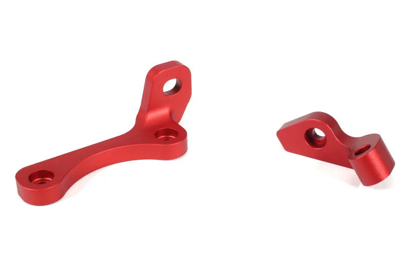 PERRIN 22-25 Subaru WRX / 19-25 Ascent / 20-25 Outback & Legacy Turbo TMIC Bracket - Red - Back View
