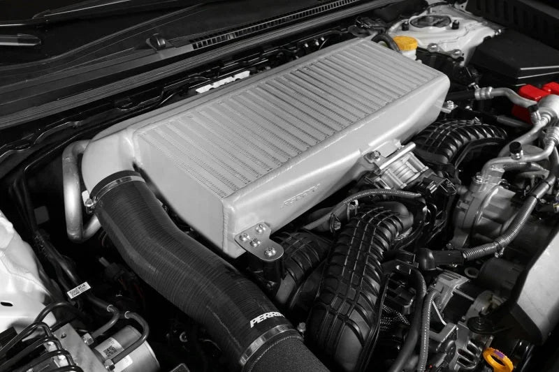 PERRIN 22-25 Subaru WRX / 19-25 Ascent / 20-25 Outback & Legacy Turbo Top Mount Intercooler - Silver - Additional View 9