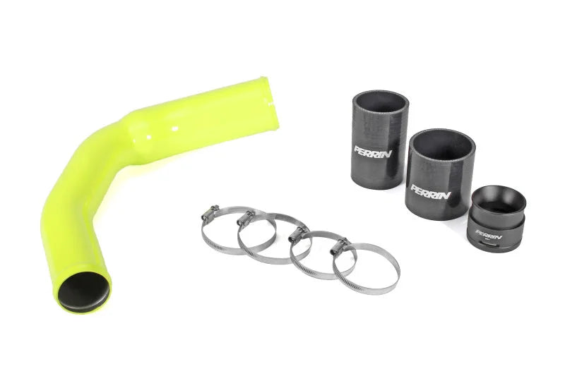 PERRIN 22-25 Subaru WRX / 19-25 Ascent / 22-25 Outback Turbo Charge Pipe Neon Yel. - Detail View